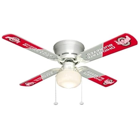 Ceiling Fan Designers Ceiling Fan Designers 7999-OSU New NCAA OHIO STATE BUCKEYES 42 in. Ceiling Fan 7999-OSU